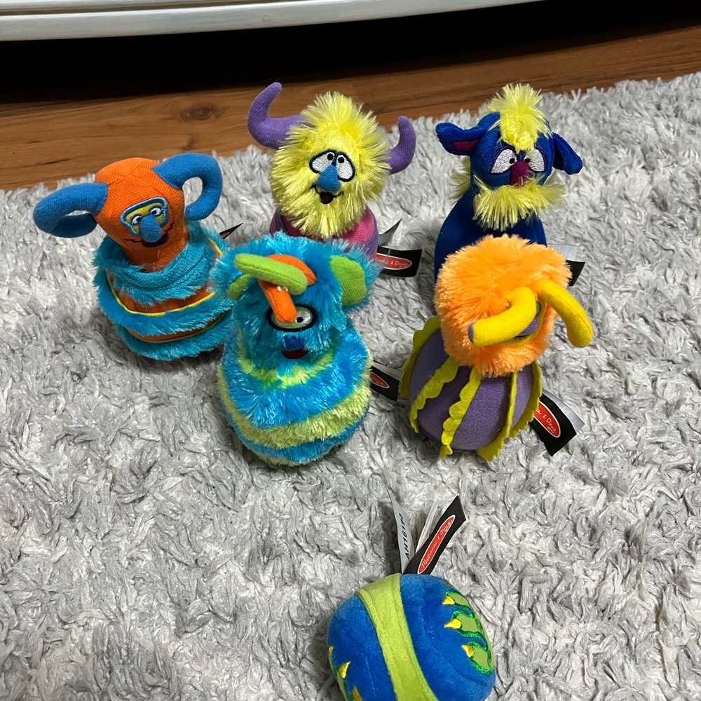 Melissa & Doug Monster Bowling Plush Set